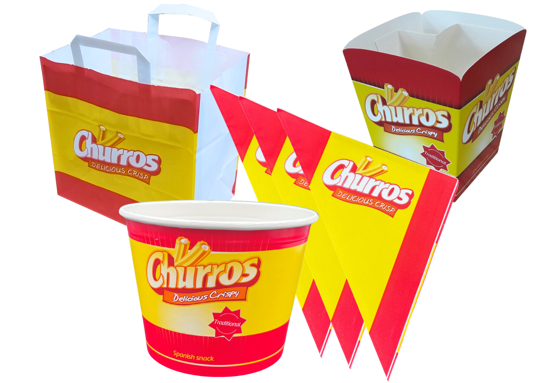 Churros Verpakkingen - Assortiment