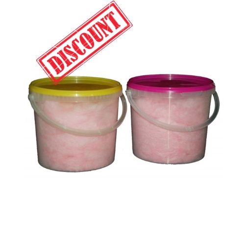 Emmer Transparant met Deksel 3,0 L / 190 stuks