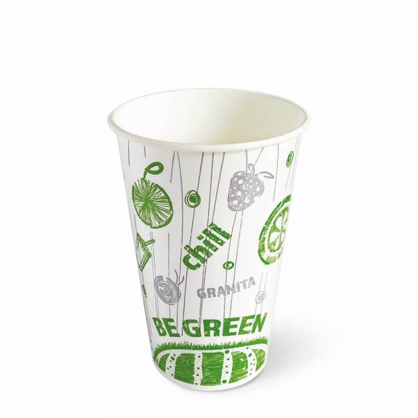 Be Green Paper Cup 400 ml / 1000 stuks