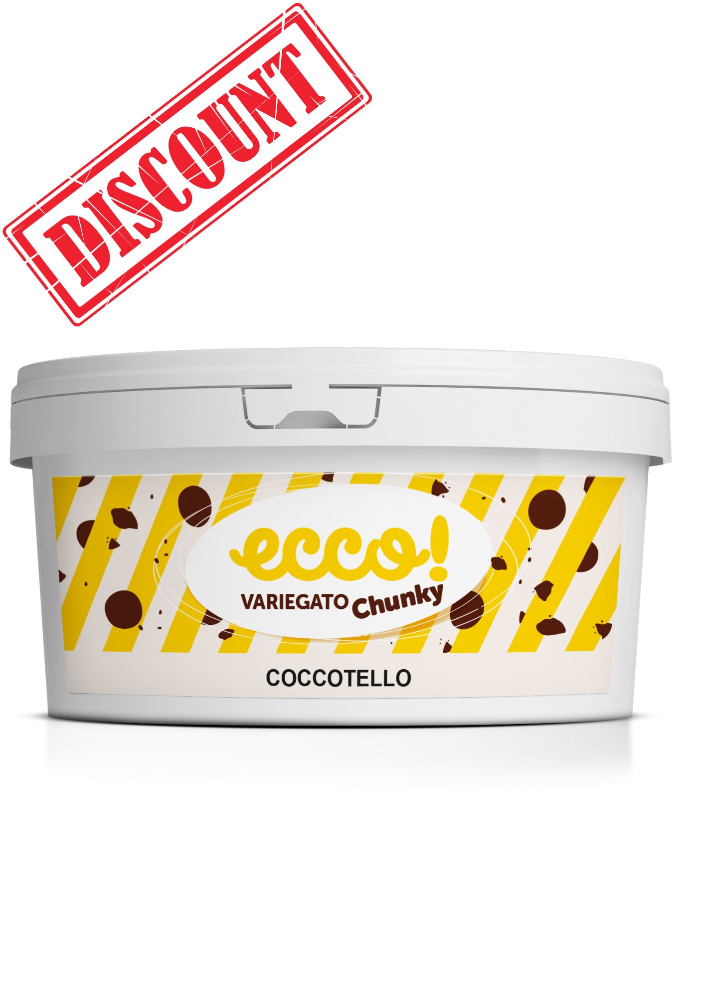 DISCOUNT ECCO Variegato Coccotello / Wit 3,5 kg